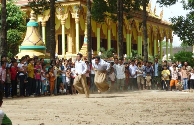 Chol Chnam Thmay Festival in Cambodia