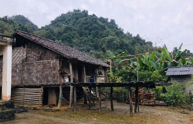 A local house in the Giuong Village