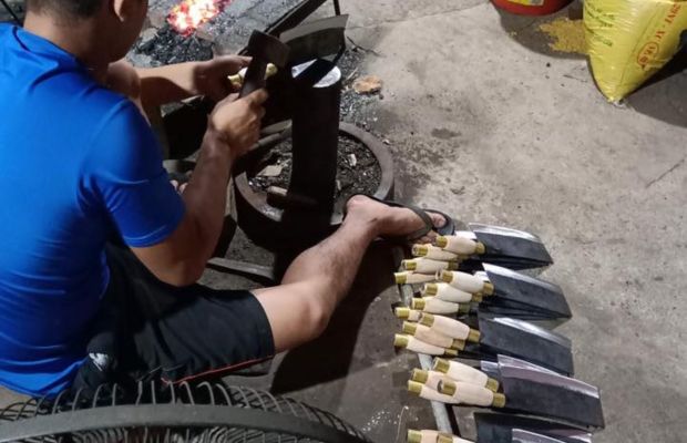 Blacksmithing in Ha Giang