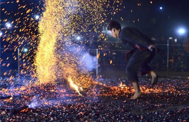 Pa Then Fire Dancing Festival