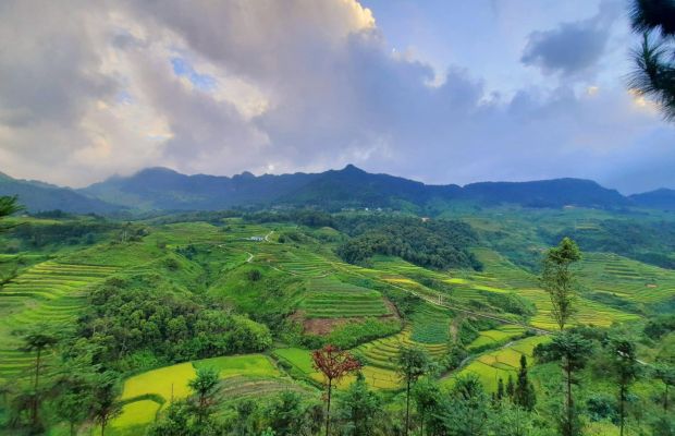 Nam Dam Village's scenery