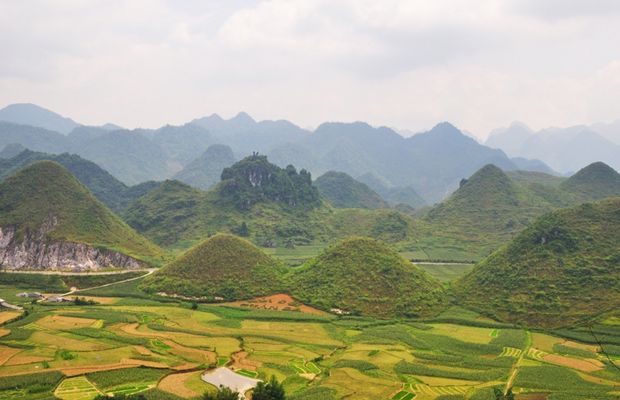 Quan Ba Twin Mountains