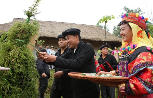 Traditional festival in Lo Lo Chai Village