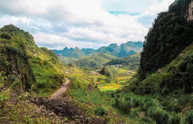 Trekking route in Ha Giang