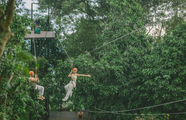 Zipline in P'apiu Resort