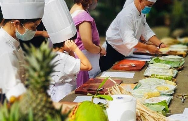 Cooking class at the An Lam Retreats Saigon