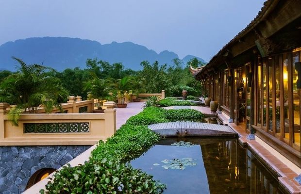 Emeralda Ninh Binh's traditional Vietnamese Northern style layout