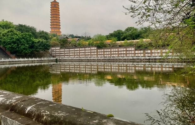 Releasing Lake in Bai Dinh Pagoda