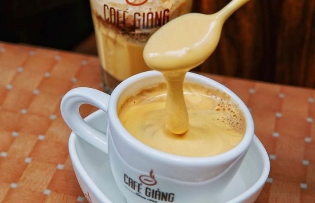 Vietnamese egg coffee