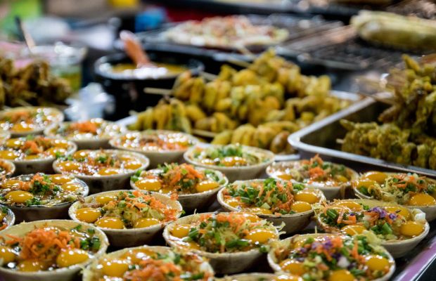 Local dishes at the Phu Quoc night market