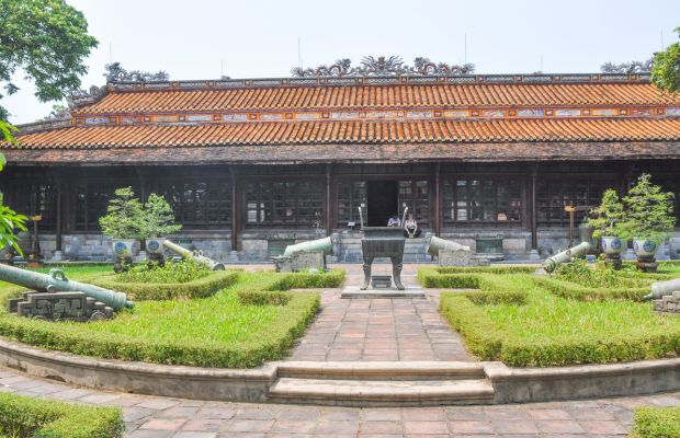 Long An Palace inside the Hue Royal Museum of Antiquities