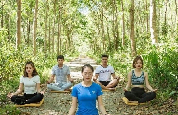 Meditation in Alba Wellness Valley Hue