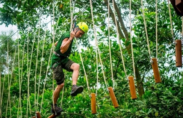 Highwire in Alba Wellness Valley